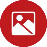 Camera and photo icon representing same-day delivery of detailed inspection reports with photos.