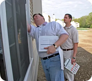 New construction inspection in Dundee, Polk County, Central Florida