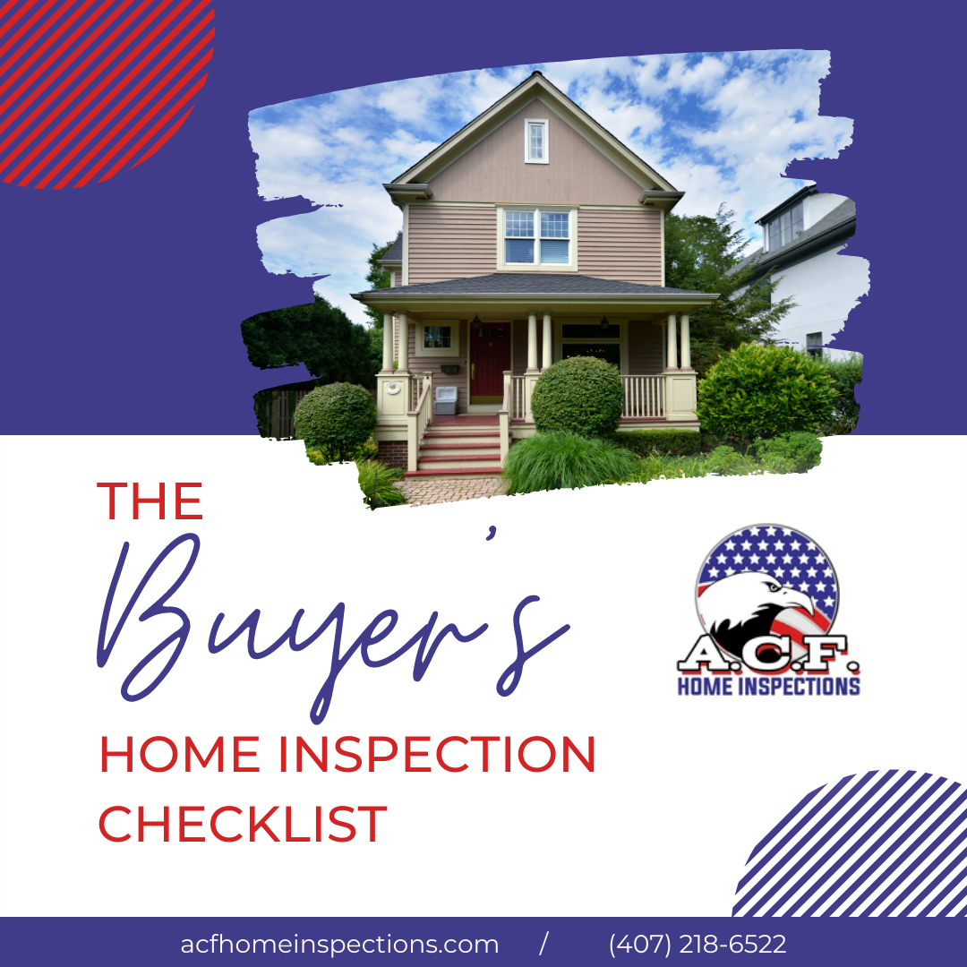 Orlando Home Inspection Services - The Buyer’s Home Inspection Checklist
